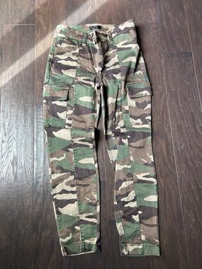 J crew camo cargo skinny pants 26 P.